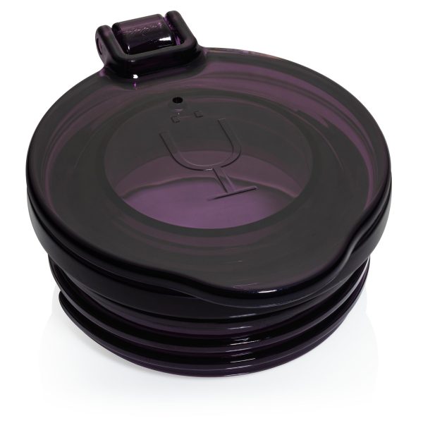 Champagne Flute Replacement Lids (Clear, Purple & Black)