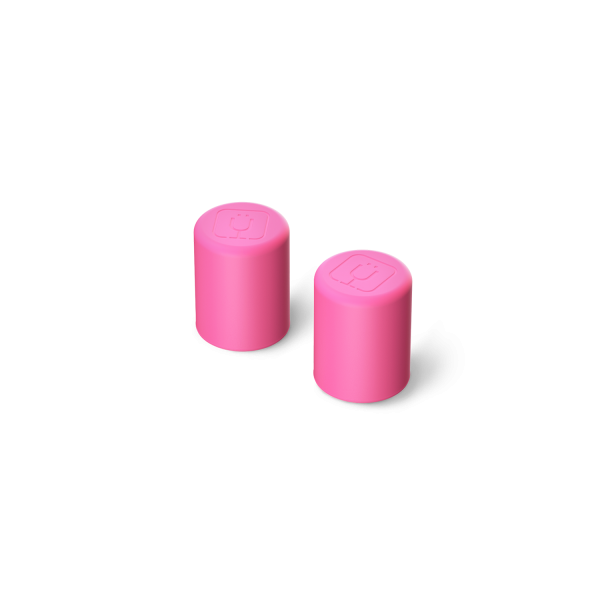 Magnetic Straw Cover Neon Pink | 2-Pack