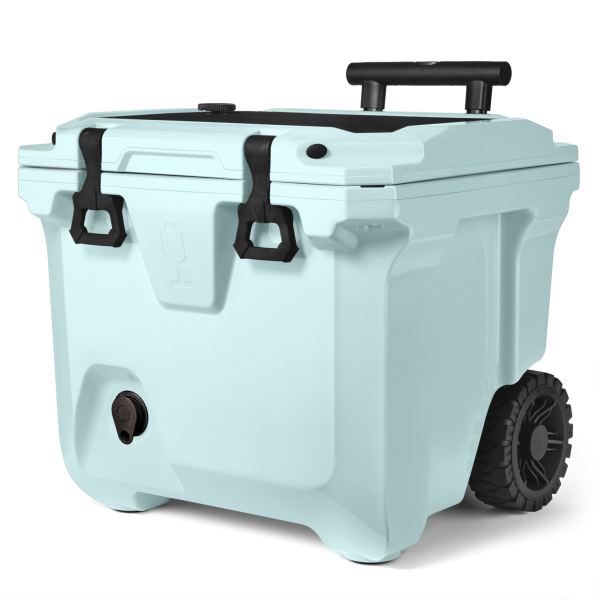 BrüTank 35-Quart Rolling Cooler Blue Agave