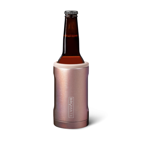 Hopsulator Bottl Glitter Rose Gold | 12oz Bottles