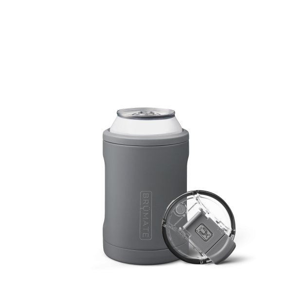 Hopsulator Duo Matte Gray | 12oz Standard Cans