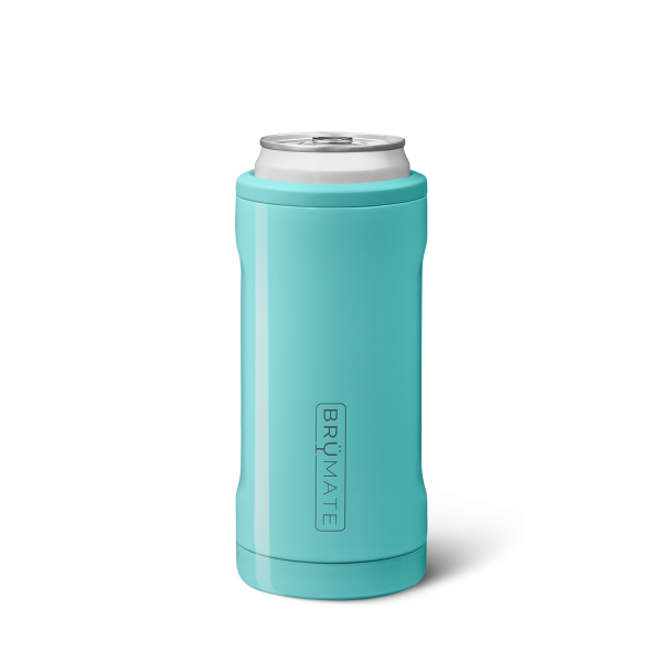 Hopsulator Slim Aqua | 12oz Slim Cans
