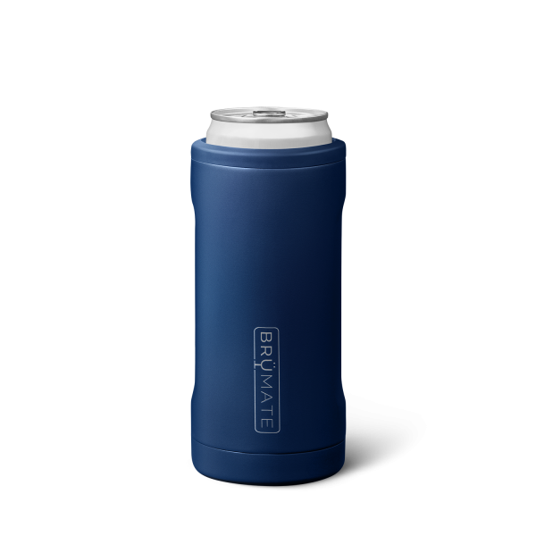 Hopsulator Slim Matte Navy | 12oz Slim Cans